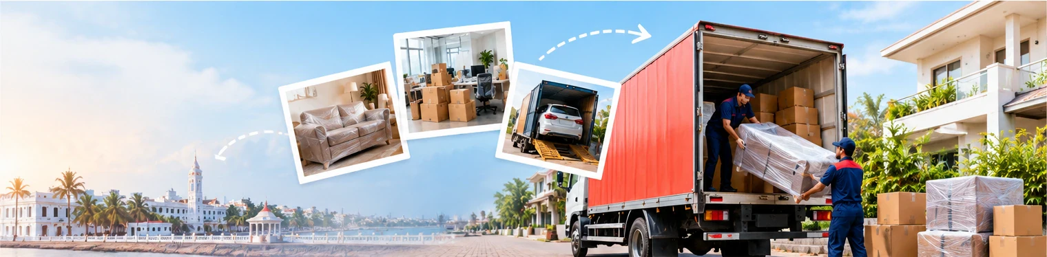 Professional household furniture packing for shifting