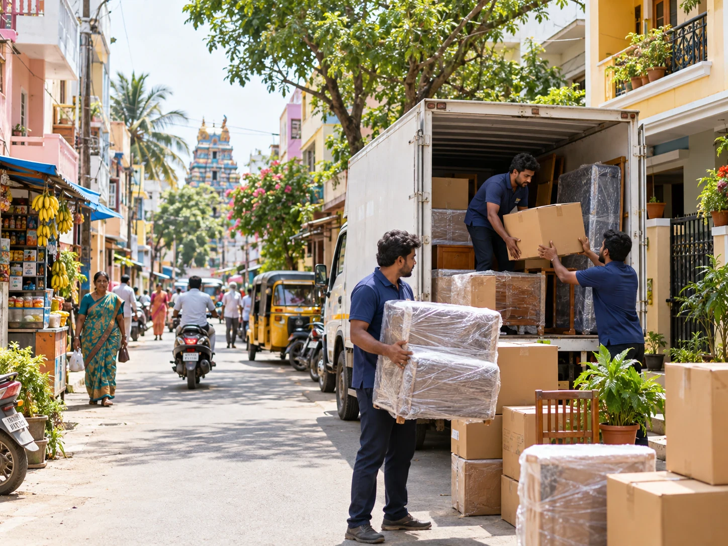 Packers and movers services in Reddiarpalayam Pondicherry