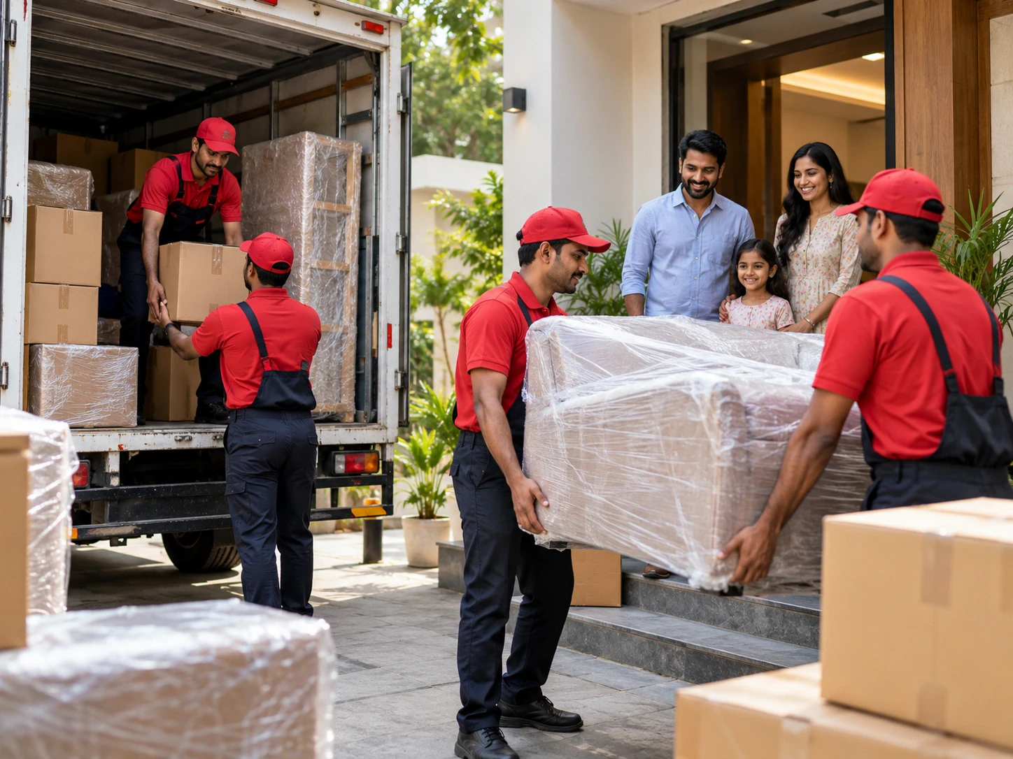 Unloading and delivery services for relocation from Lawspet Pondicherry